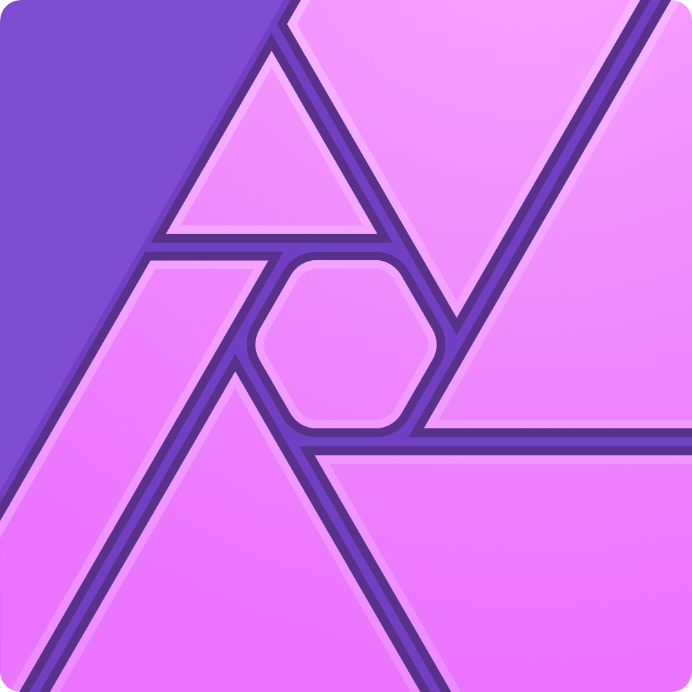 Logotipo do Affinity Photo