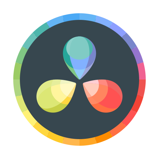 Logotipo do DaVinci Resolve